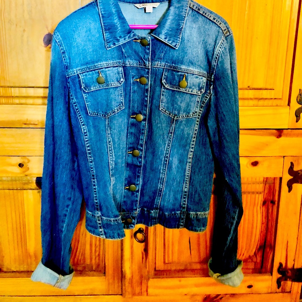 Cabi denim jacket XL